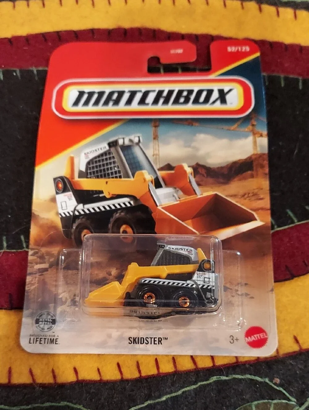 MATCHBOX miniature skid